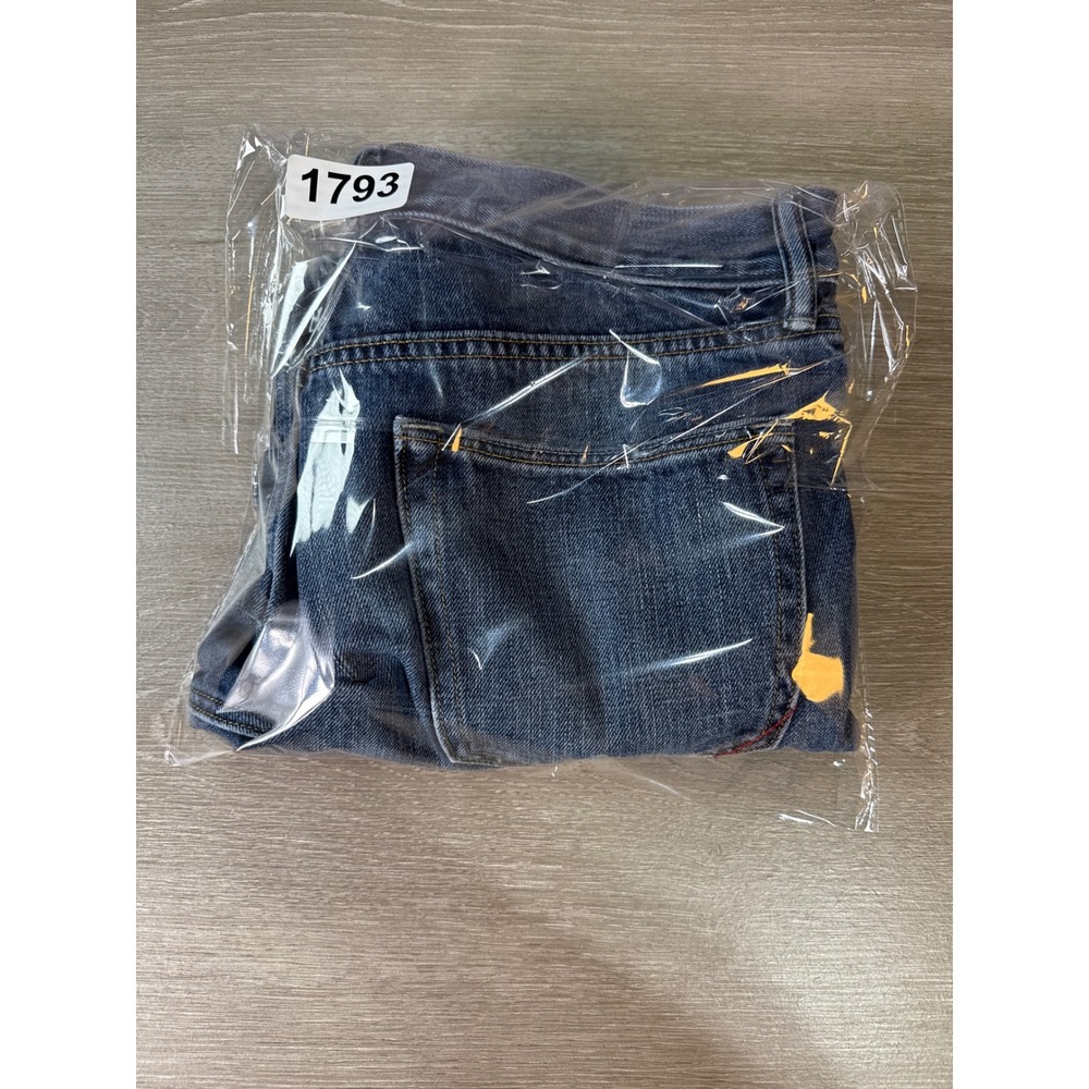 Banana Republic Men Straight Leg Blue Wash Denim Jeans Size 30x32 - Picture 11 of 11